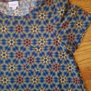 LuLaRoe Geometric Carly Hi-Lo Dress